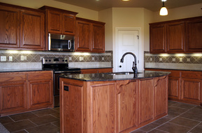 Custom Cabinets in New Home